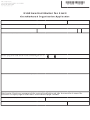 Form Dr 1319 - Child Care Contribution Tax Credit Grandfathered Organization Application