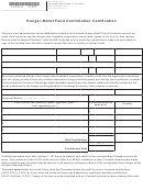 Form Dr 0346 - Hunger-relief Food Contribution Certification