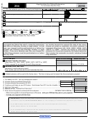Arizona Form 204 - Application For Filing Extension - 2015