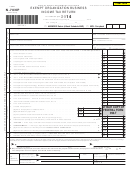 Form N-70np - Exempt Organization Business Income Tax Return - 2014