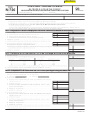 Fillable Form N-756 - Enterprise Zone Tax Credit Printable pdf