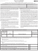 Form Ct-1040crc - Claim Of Right Credit - 2015