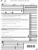 Form 47 - Idaho Mine License Tax Return