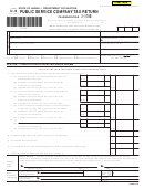 Form U-6 - Public Service Company Tax Return - 2015
