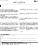Form Ct-1120hp - Historic Preservation Tax Credit - 2015