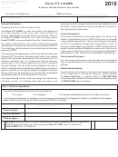 Form Ct-1120hr - Historic Rehabilitation Tax Credit - 2015