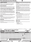 Form 3579 - California Pending Audit Tax Deposit Voucher For Lps, Llps, And Remics
