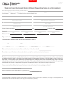 Form St Wc Aff - Watercraft And Outboard Motor Affidavit Regarding Sales To A Nonresident