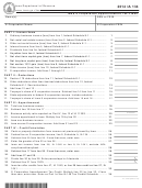 Form Ia 134 - Iowa S Corporation Apportionment Tax Credit - 2014