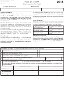 Form Ct-1120fp - Film Production Tax Credit - 2015