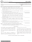 Form Ia 8801 - Iowa Credit For Prior-year Minimum Tax For Individuals, Estates, And Trusts - 2014