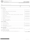 Form Ia 6251b - Balance Sheet/statement Of Net Worth - 2014