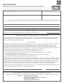 Form 528 - Oklahoma Information Return Agriculture Exclusion - 2014
