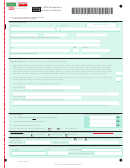 Form D-40b - Nonresident Request For Refund - 2015