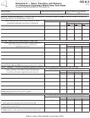 Schedule D (form Cg-6.3) - Sales, Transfers, And Returns Of Unstamped Cigarettes Within New York State