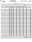 Schedules D& E (form 40) - Alabama Net Profit Or Loss - 2014