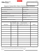 Form Otp 99 - Request To Transport Other Tobacco Products Between Distributors