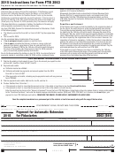 Form 3563 - California Payment For Automatic Extension For Fiduciaries - 2015