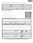 Form Mi-8453 - Michigan Individual Income Tax Declaration For E-file - 2012
