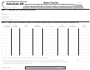 Schedule Sb (Form Rmft-7-Sf) - Motor Fuel Tax Printable pdf