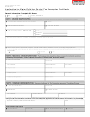 Form 891 - Application For Water Pollution Control Tax Exemption Certificate