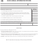 Form 96 - Idaho Annual Information Return - 2014
