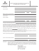 Form Dba-8 - Joint Election For Refund Of Sales Tax Attributable To Bad Debt