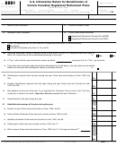 Fillable Form 8891 - U.s. Information Return For Beneficiaries Of Certain Canadian Registered Retirement Plans Printable pdf