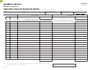 Fillable Form Ct501-A - Cigarettes Imported During The Month Printable pdf