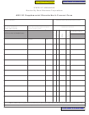 Form Ar1103 - Supplemental Shareholder's Consent Form - State Of Arkansas