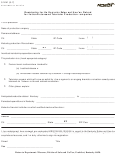 Form 51a241 - Registration For The Kentucky Sales And Use Tax Refund For Motion Picture And Television Production Companies
