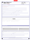 Form Cat Fbp - Request To File By Paper