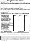 Fillable Form Dor 82104 - Senior Property Valuation Protection Option Printable pdf