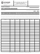 Form Das 116 - Application For Fire-safe Certification Of Cigarette Manufacturer