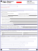 Form Cat Cr - Request To Cancel/reactivate Account