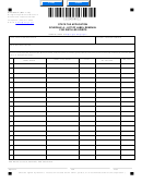 Form Schedule A - State Tax Application Schedule A - List Of Label Renewal For Distilled Spirits