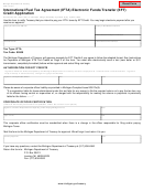 Form 4537 - International Fuel Tax Agreement (ifta) Electronic Funds Transfer (eft) Credit Application