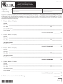 Form R-ins Supplement - Supplement Schedule For Refund Of Louisiana Citizens Property Insurance Assessment - 2011