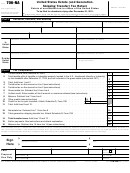 Fillable Form 706-Na - United States Estate (And Generation-Skipping Transfer) Tax Return Printable pdf
