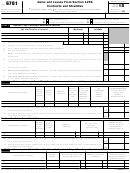 Fillable Form 6781 - Gains And Losses From Section 1256 Contracts And Straddles - 2015 Printable pdf
