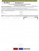 Form Rl-26-d - Tax-free Bulk Purchases Used In Rectification, Bottling, And Blending