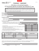 Fillable Form Dte 6a - Ohio Return Of Oil And Gas Properties Printable pdf