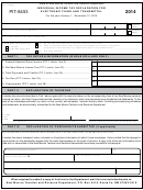 Form Pit-8453 - Individual Income Tax Declaration For Electronic Filing And Transmittal - 2014