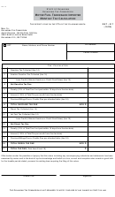 Form 105-16 - Motor Fuel Tankwagon Importer Monthly Tax Calculation