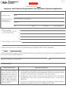 Form Dte 23v - Veterans' And Fraternal Organization Tax Exemption Renewal Application