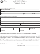 Form Ae-4 - Aircraft Purchaser's Affidavit For Retail Sales Tax Exemption