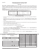 Form Pf-1 - Virginia Public Facility Sales Tax Return Package - 2013