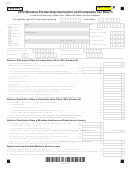 Form Pr-1 - Montana Partnership Information And Composite Tax Return - 2012