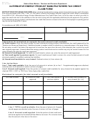 Form Rpd-41331 - Alternative Energy Product Manufacturers Tax Credit Claim Form