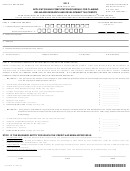 Form 2070ac 0007 - Application And Computation Schedule For Claiming Delaware Research And Development Tax Credits - 2012